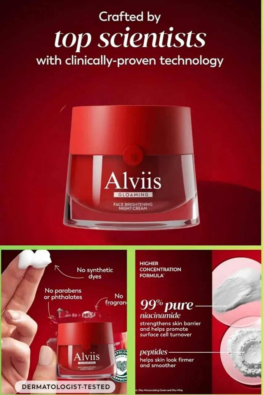 Pack of 2 - Gloaming | Face Brightening Night Cream