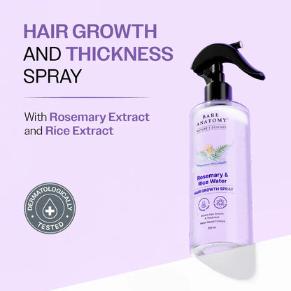 Rosemary &amp; Rice Water Hair Growth Spray - 200 ml