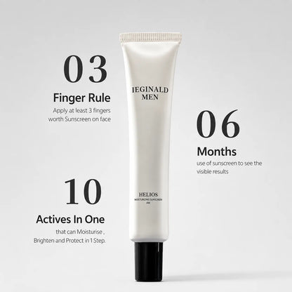 PACK OF 5 - 50 ML Moisturising Sunscreen - SPF 50 PA++++ With 11 Actives For Men